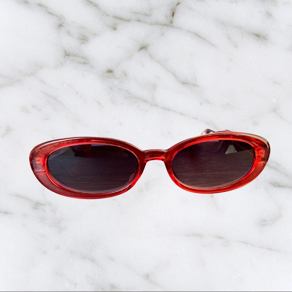 ban.do Red Oval Sunglasses 🕶